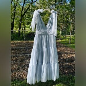 Jeanne dress by Jessakae in Dusty Blue